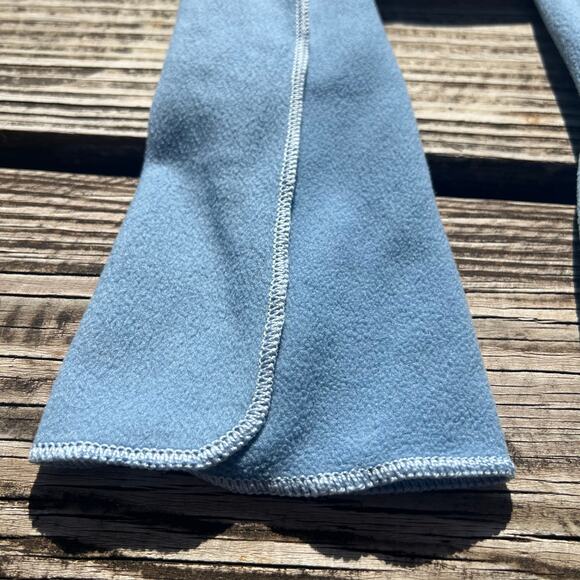 Vintage Y2K Patagonia Sky Blue Fleece Scarf | Synchilla Soft Winter Outdoor Gear - Picture 3 of 5